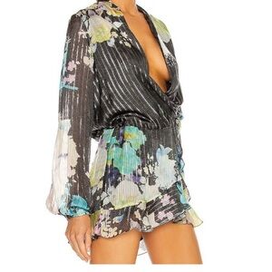 Multicolor Floral Mini Dress